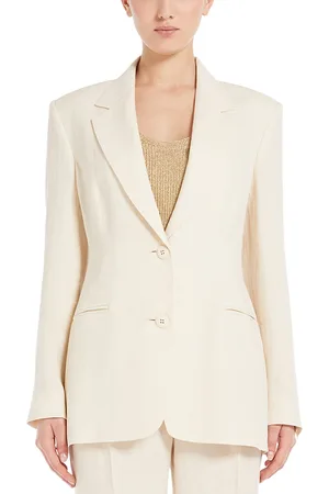 Max Mara Micio Flax Linen Blazer