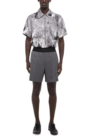 Helmut Lang Wool 7 Car Shorts