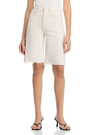 Mother The Half Pipe Frayed Bermuda Shorts