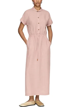 Lafayette 148 New York Claudine Linen Maxi Dress