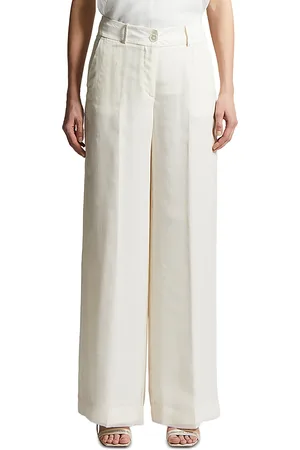 PESERICO SIGN Silk-Blend Pants