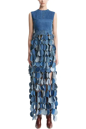A.W.A.K.E. MODE A. w.a. k.e. Mode Sleeveless Circle Denim Top