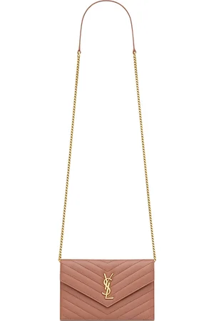 Saint Laurent Cassandre Envelope Chain Wallet