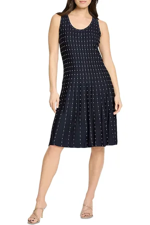 NIC+ZOE Falling Dot Twirl Dress