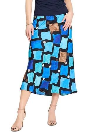 NIC+ZOE Sea Glass Slip Skirt