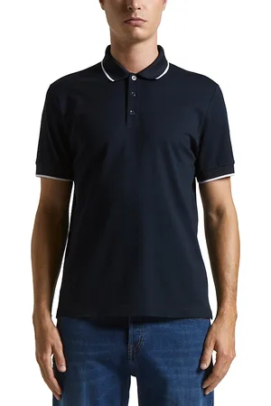 PESERICO SIGN Short Sleeve Pique Polo Shirt