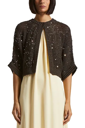PESERICO SIGN Knitted Single Button Cardigan