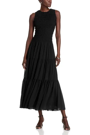 Michael Kors Michael Smocked Tank Maxi Dress