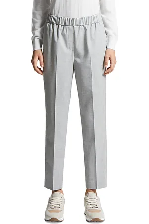 PESERICO SIGN Elastic Waistband Pants