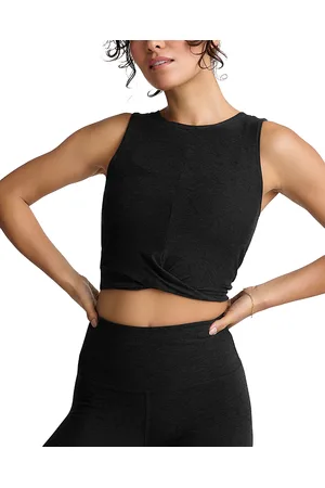 Beyond Yoga Featherweight Center Stage Cropped Tank