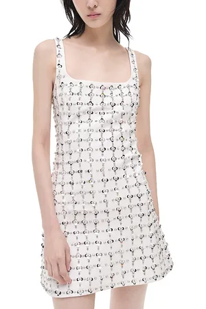Simkhai Ziva Metallic Floral Embellished Dress