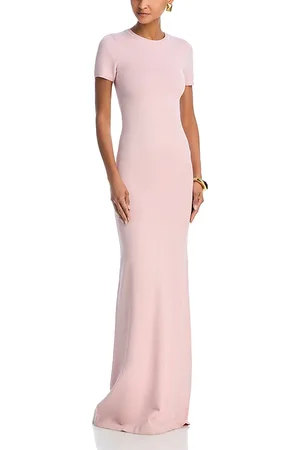 Sergio Hudson Short Sleeve Knit Dress