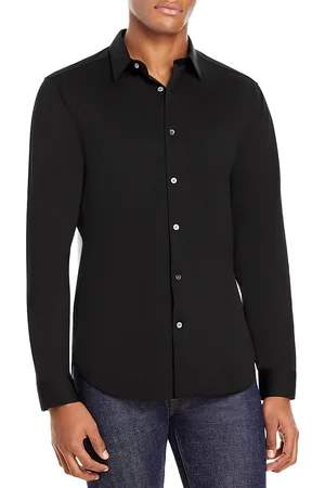 THEORY Sylvain Shirt in Structure Knit