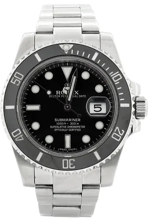 Rolex Oyster Perpetual Submariner Date Automatic Watch in Stainless Steel and Cerachrom 40mm