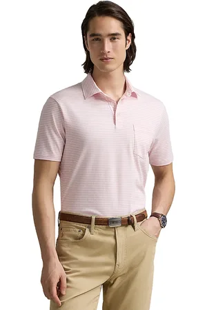 Ralph Lauren Lisle Standard Fit Striped Logo Polo Shirt