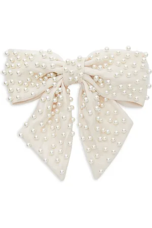 Lele Sadoughi Natalia Faux Pearl Bow Barrette