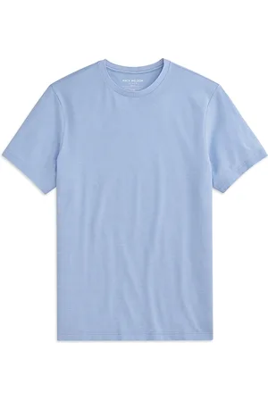 MACK WELDON Silver Pique Crewneck Tee