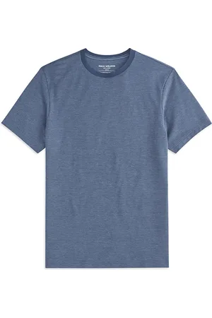 MACK WELDON Silver Pique Crewneck Tee