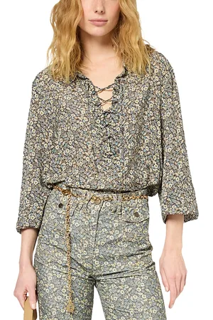 Gerard Darel Uleni Floral Blouse
