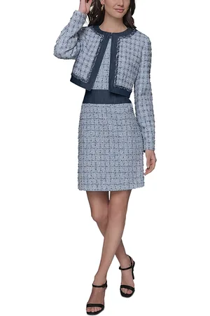 Karl Lagerfeld Tweed Cropped Jacket