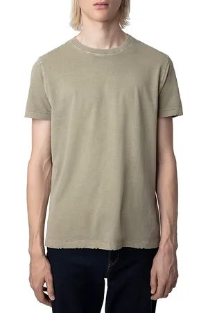 Zadig & Voltaire Unisex Jimmy Distressed Tee