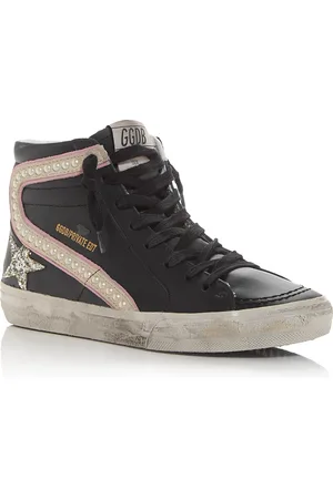 Golden Goose Unisex Slide Embellished High Top Sneakers