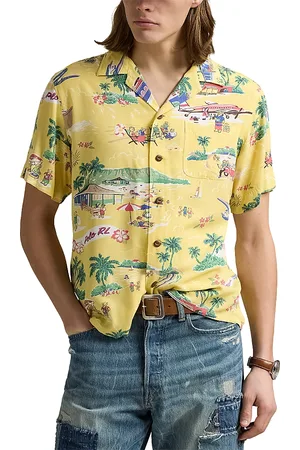 Ralph Lauren Classic Fit Polo Bear Camp Shirt