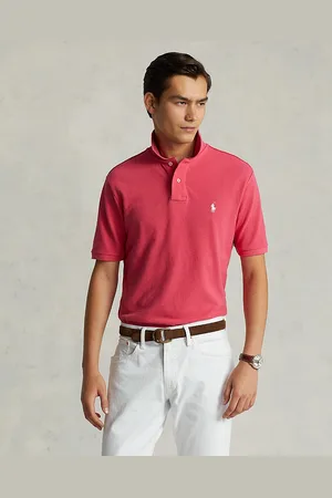 Ralph Lauren Custom Slim Fit Mesh Polo Shirt