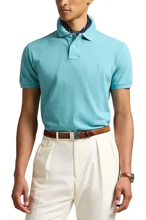 Ralph Lauren Custom Slim Fit Mesh Polo Shirt