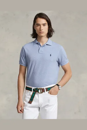 Ralph Lauren Custom Slim Fit Mesh Polo Shirt
