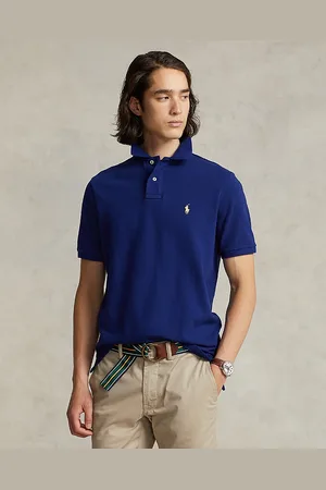 Ralph Lauren Custom Slim Fit Mesh Polo Shirt
