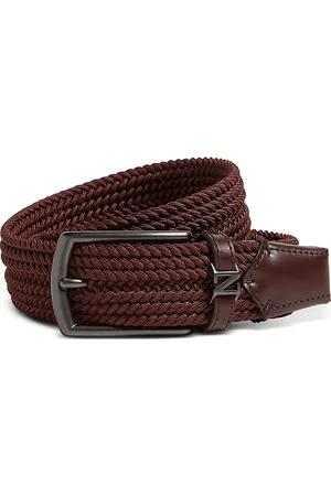 Ermenegildo Zegna Textured Belt