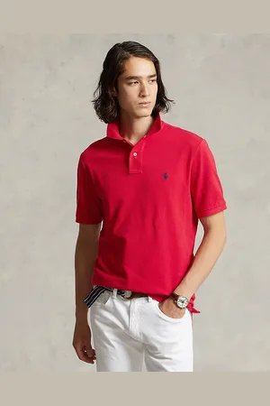Ralph Lauren Custom Slim Fit Mesh Polo Shirt