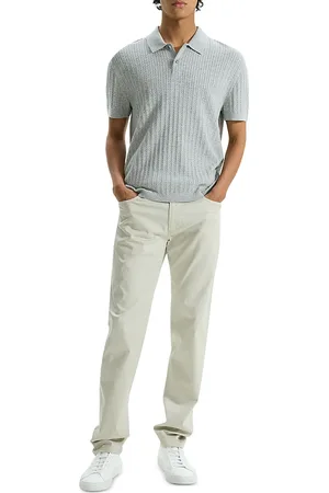 THEORY Short Sleeve Cable Polo