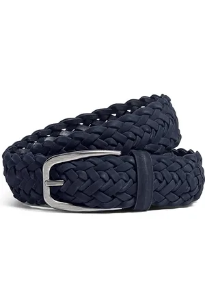 Ermenegildo Zegna Braided Leather Belt