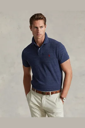 Ralph Lauren Custom Slim Fit Mesh Polo Shirt