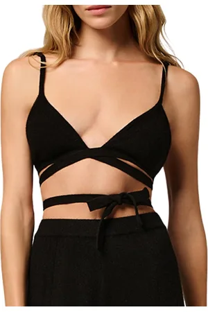 Kiki de Montparnasse Cashmere Wrap Bra