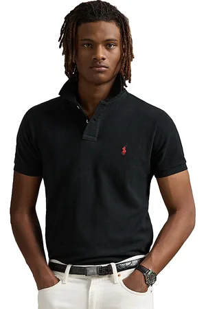 Ralph Lauren Custom Slim Fit Mesh Polo Shirt