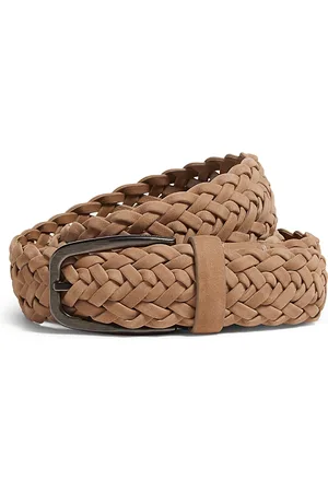 Ermenegildo Zegna Braided Leather Belt