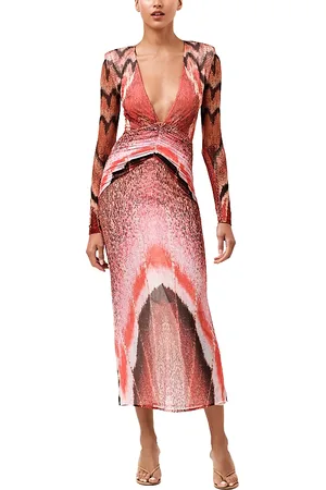 PATBO Papillon Tulle Long Dress