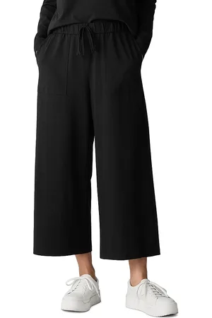 Eileen Fisher Wide Cropped Pants