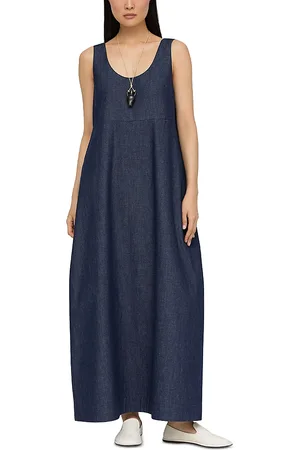 Lafayette 148 New York Scoop Neck Cocoon Dress