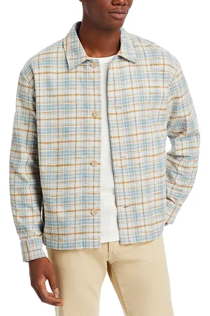Frame Plaid Relaxed Fit Shirt Jacket