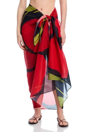 Cala De La Cruz Luana Sarong Swim Cover-Up