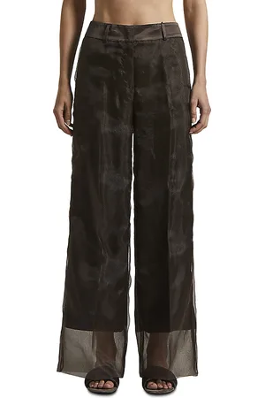 PESERICO SIGN Straight Palazzo Pants