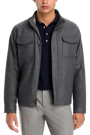 Peter Millar Norfolk Wool Bomber Jacket