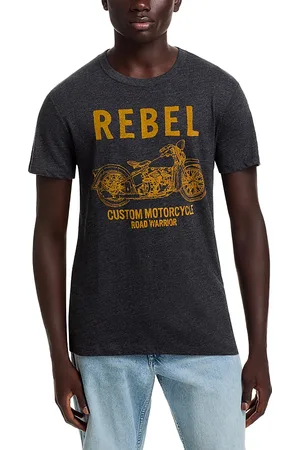 Chaser Short Sleeve Crewneck Rebel Motorcycle Tee
