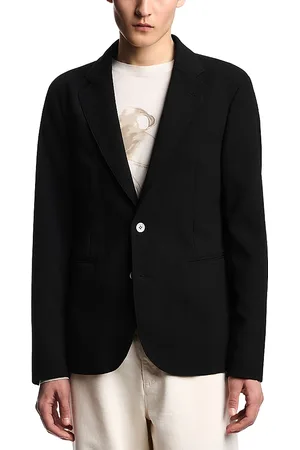 Emporio Armani Regular Fit 3D Crepe Jersey Blazer