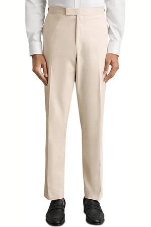 Reiss Putney Cotton Blend Regular Fit Suit Pants