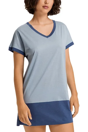 Hanro Laura Colorblocked Sleepshirt